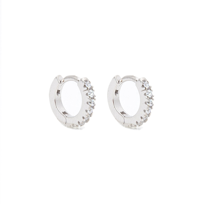 Jiyoungdorner Hoop Earrings Silver925 SMALL (3colors)