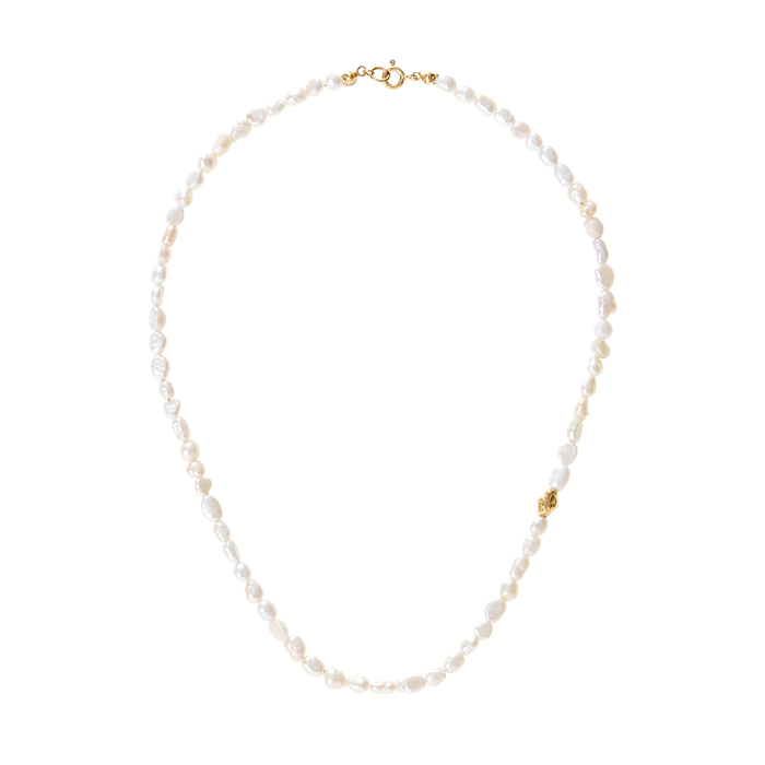 Silhouette Pearl Necklace