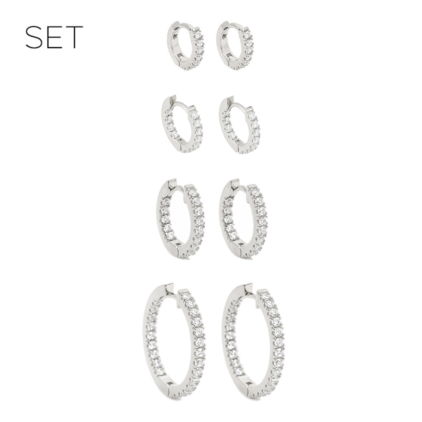 Jiyoungdorner Hoop Earrings SET