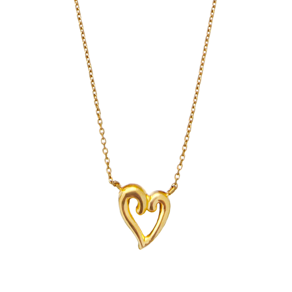 BIJOU Heart Chain Necklce