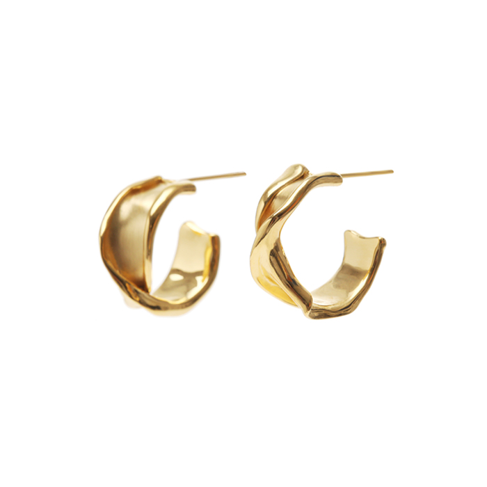 Flow Small Hoop Earrings