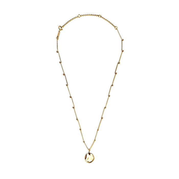BLOOM Round Pendant Necklace