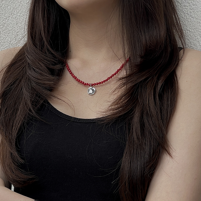 BLOOM Coral Pendant Necklace
