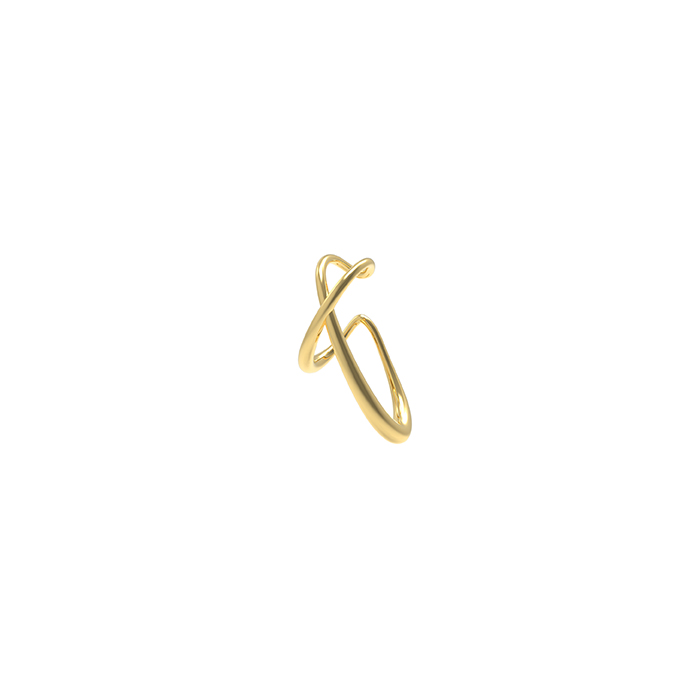 BLOOM Cross Earcuff