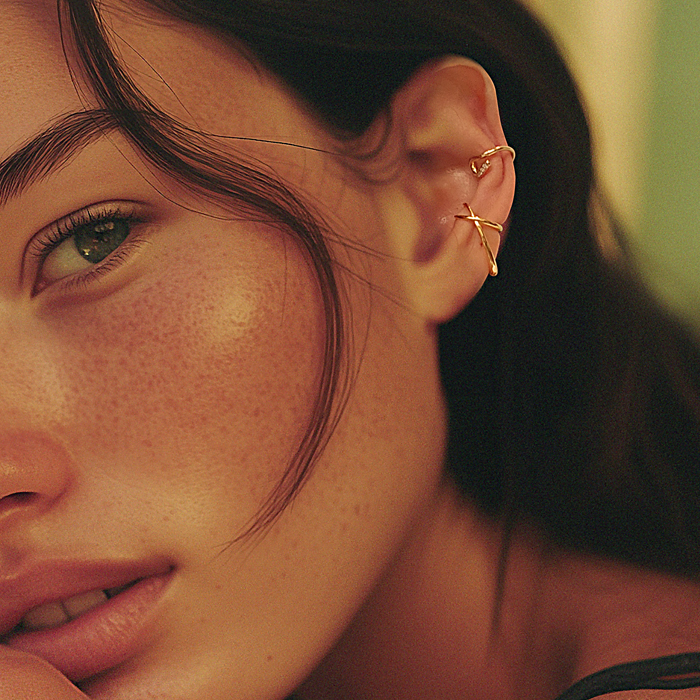 BLOOM Crystal Earcuff