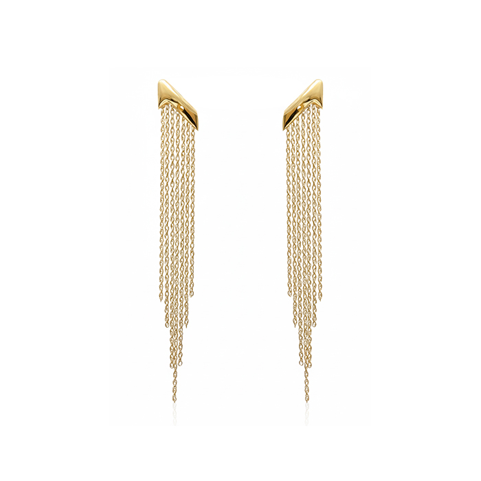 Jiyoungdorner Drop Chain Earrings
