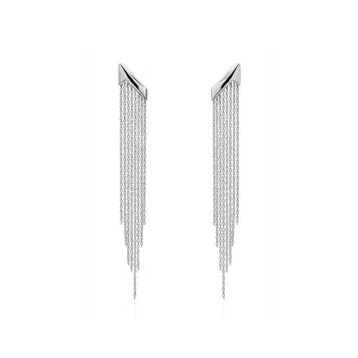 Jiyoungdorner Drop Chain Earrings