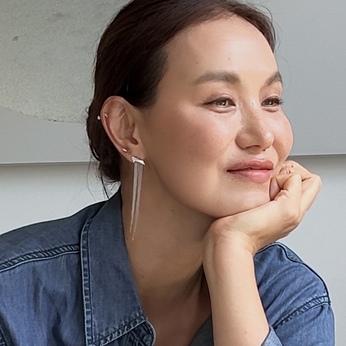 Jiyoungdorner Drop Chain Earrings