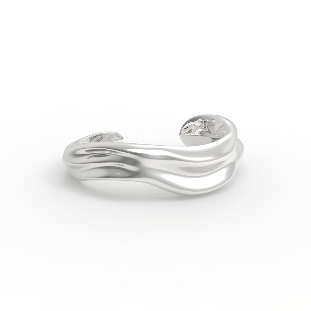 Jiyoungdorner Slim Silver Cuff