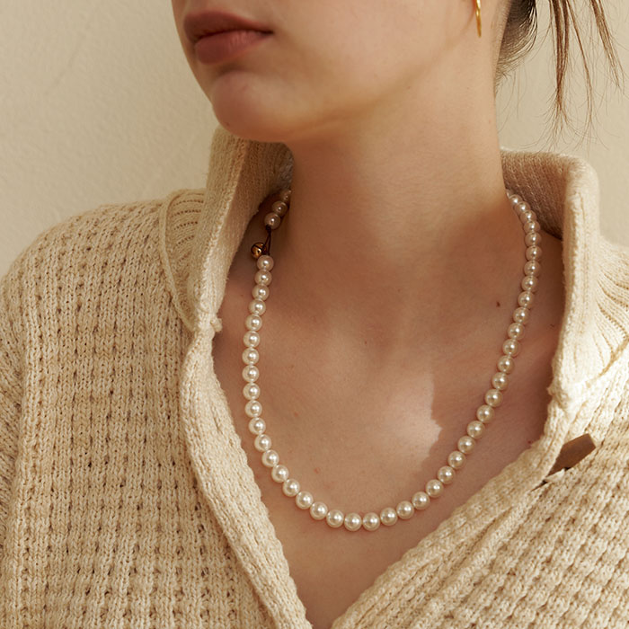 [리퍼브] MIMI Pearl Necklace 53