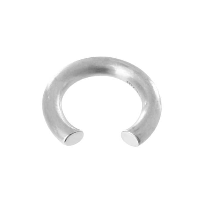 Silhouette Silver Bold Open Ring