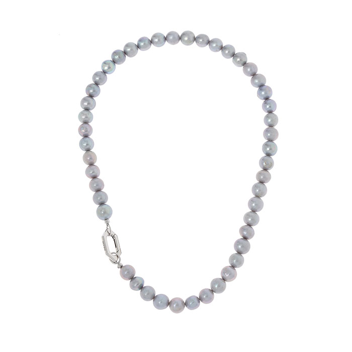 [GRAY Collection] Gray Pearl Necklace