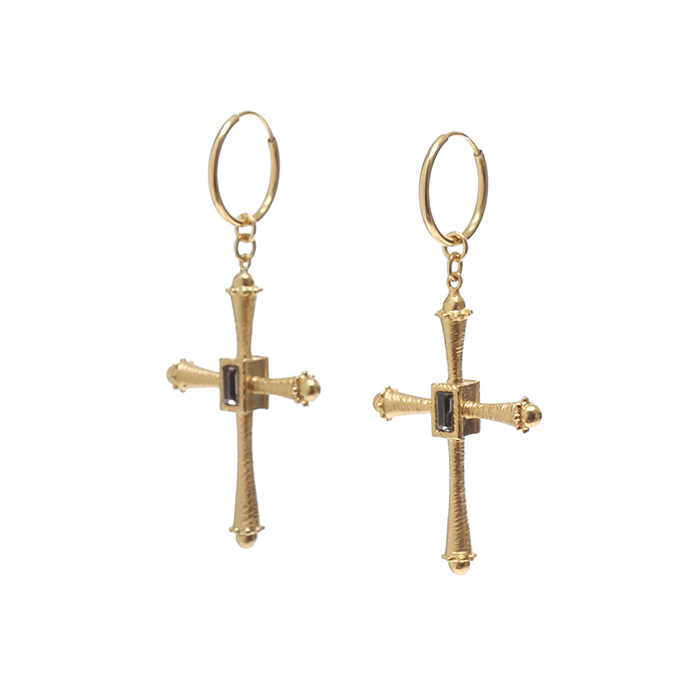 Dreamer Big Cross Earrings