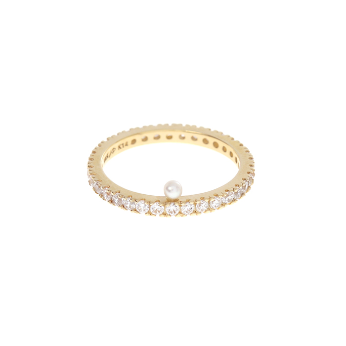 Jiyoungdorner Pearl Ring 14-Karat Gold