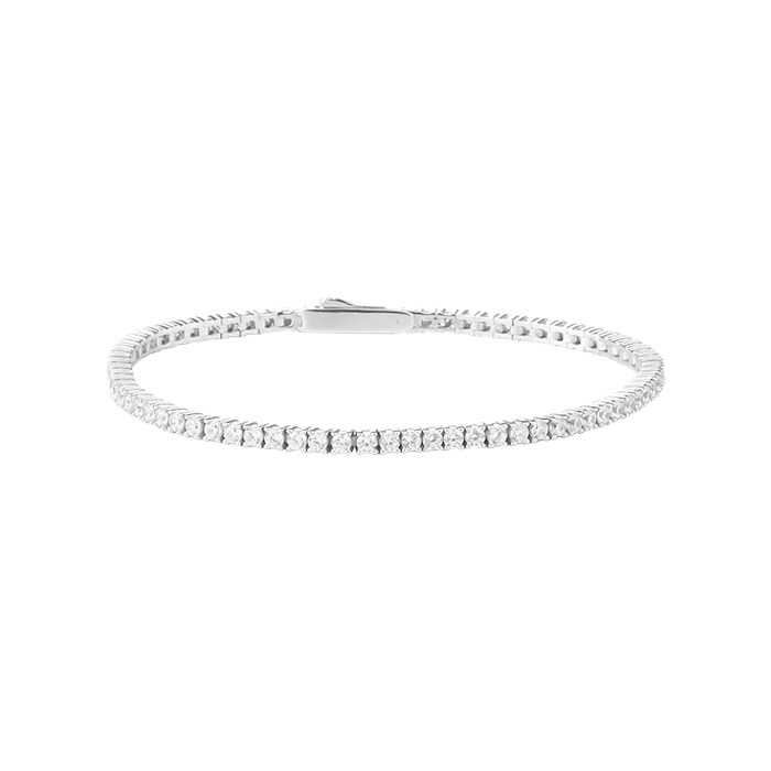 BIJOU Tennis 2mm Chain Bracelet