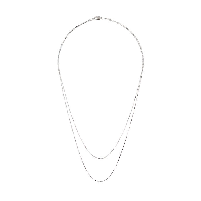 MUTE Layered Chain Necklace