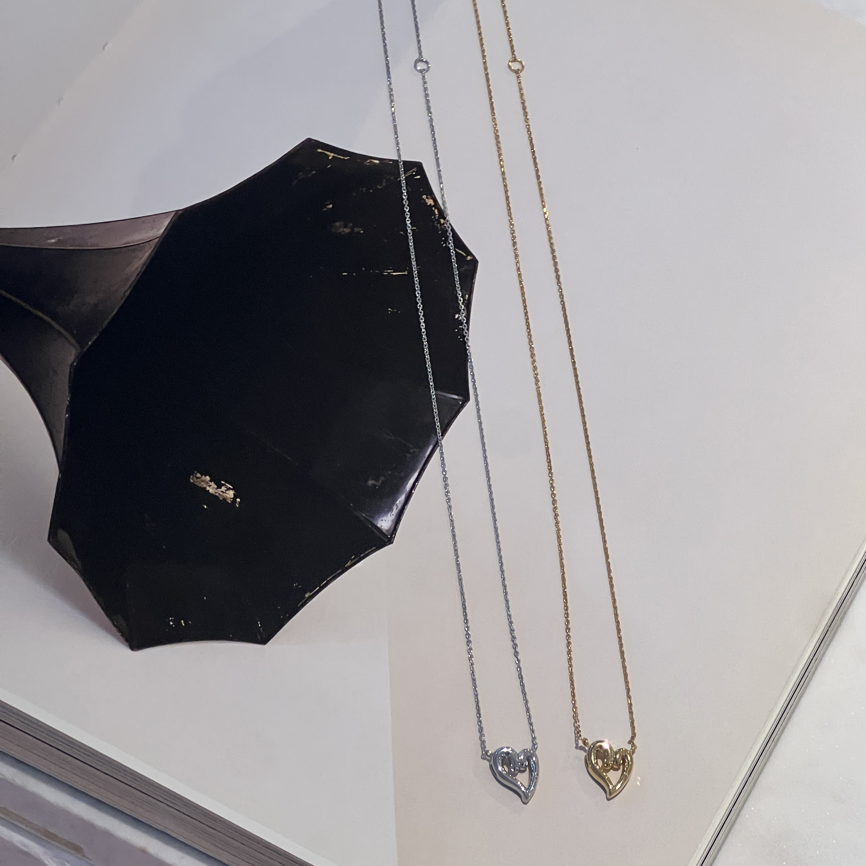 BIJOU Heart Chain Necklce