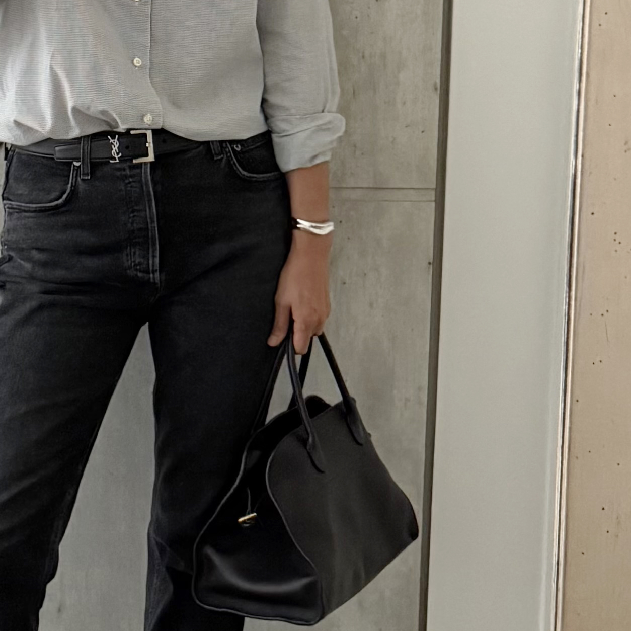 Jiyoungdorner Slim Silver Cuff