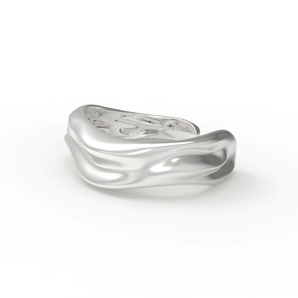 Jiyoungdorner Slim Silver Cuff