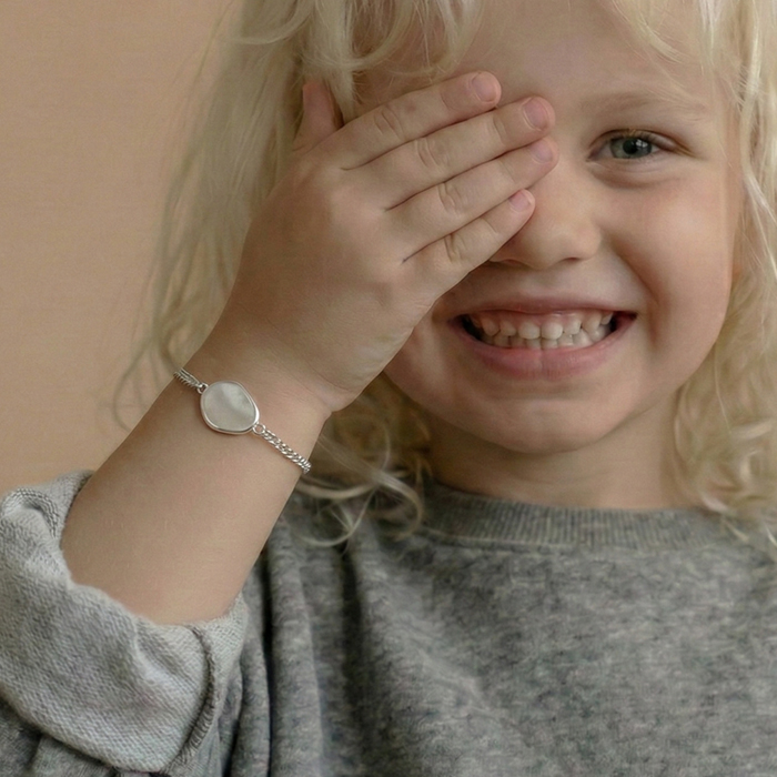 키즈 오벌 미아방지 팔찌