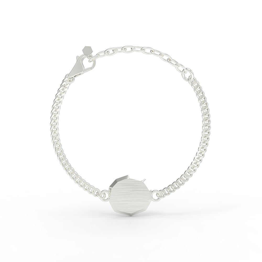 키즈 팔각 미아방지 팔찌