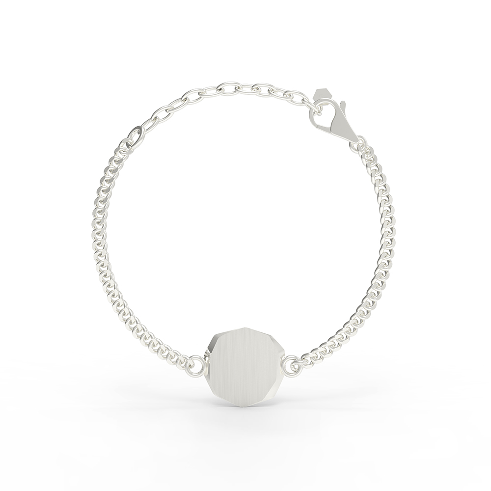 키즈 팔각 미아방지 팔찌