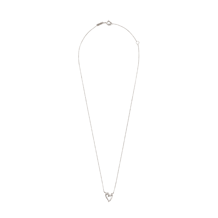 [양마켓 x 엠주] BIJOU Heart Chain Necklace (무도금)