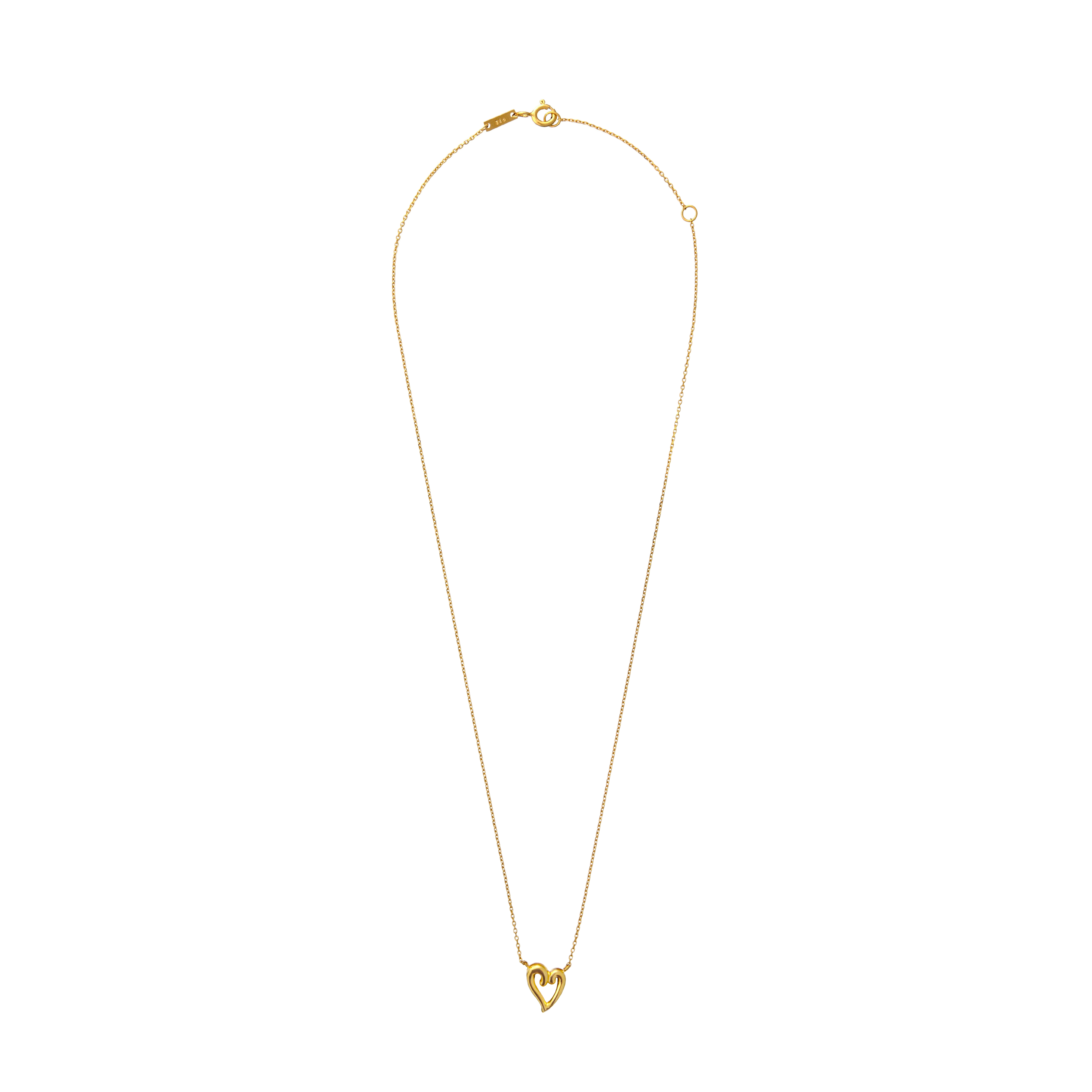 [양마켓 x 엠주] BIJOU Heart Chain Necklace
